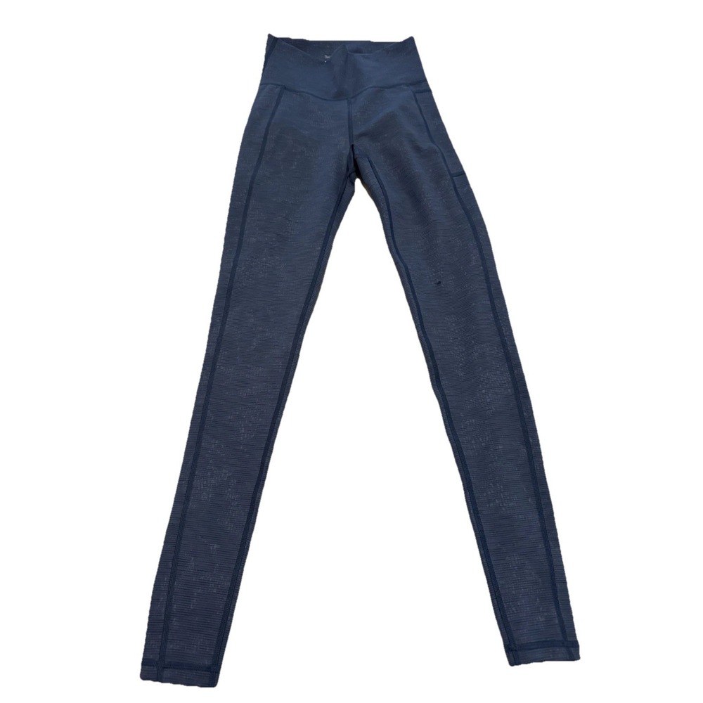 Sweaty Betty Super Sculpt Leggings Navy‎ Blue Size XS — EGC Tiny Hole!